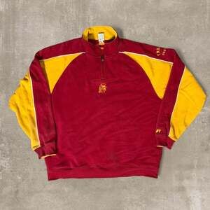 Russell Athletic USC Trojans Football Team Issue Quarter-Zip